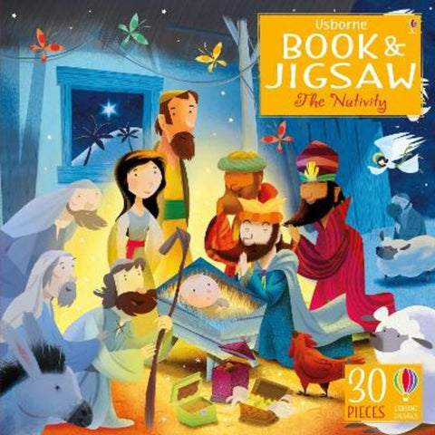 Usborne Book and Jigsaw The Nativity by Sam Smith - 9781474960281