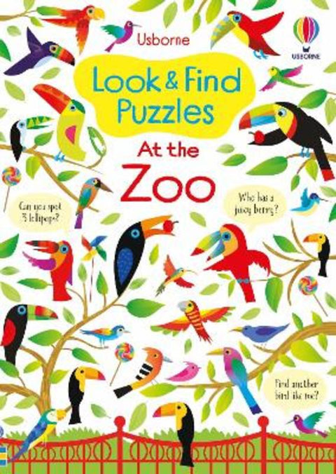Look and Find Puzzles At the Zoo by Kirsteen Robson - 9781474985215