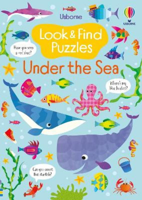 Look and Find Puzzles Under the Sea by Kirsteen Robson - 9781474985222