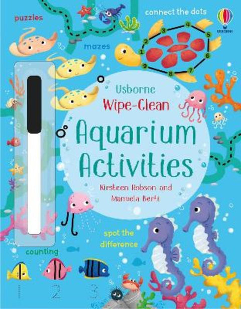 Wipe-Clean Aquarium Activities by Manuela Berti - 9781474986830
