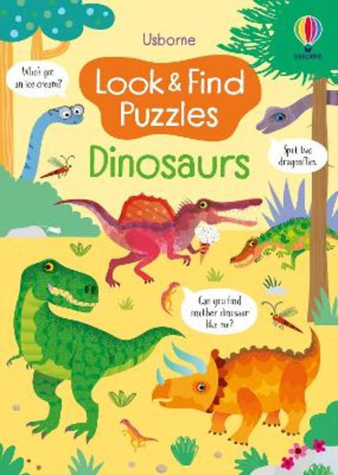 Look and Find Puzzles Dinosaurs by Kirsteen Robson - 9781474988766