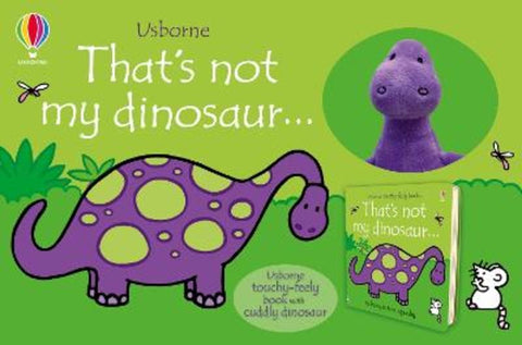 That's not my dinosaur... book and toy by Fiona Watt - 9781474989107