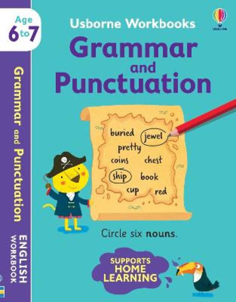 Usborne Workbooks Grammar and Punctuation 6-7 by Hannah Watson (EDITOR) - 9781474990998