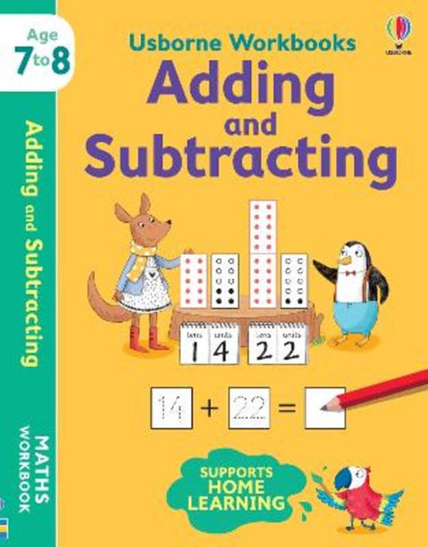 Usborne Workbooks Adding and Subtracting 7-8 by Holly Bathie - 9781474994514