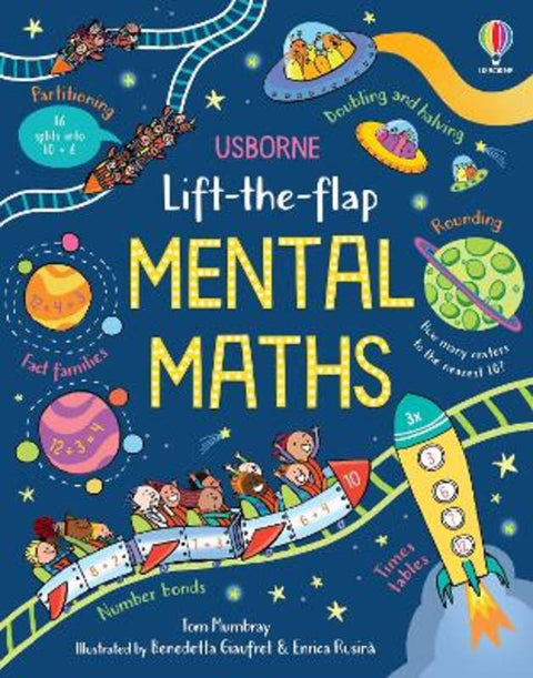 Lift-the-flap Mental Maths from Enrica Rusina - Harry Hartog gift idea
