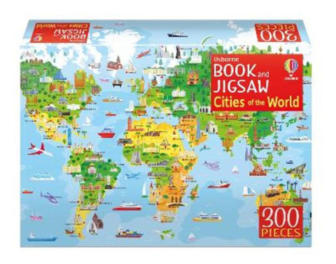 Usborne Book and Jigsaw Cities of the World by Sam Smith - 9781474998055