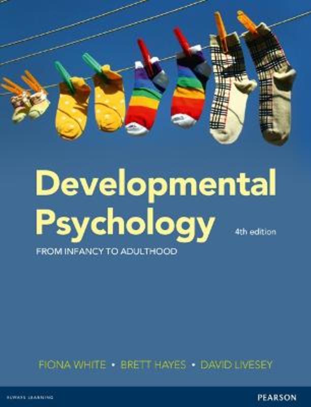 Developmental Psychology by Fiona White - 9781486018277