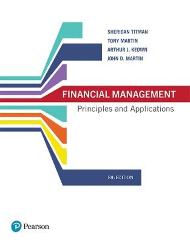 Financial Management by Sheridan Titman - 9781488617218