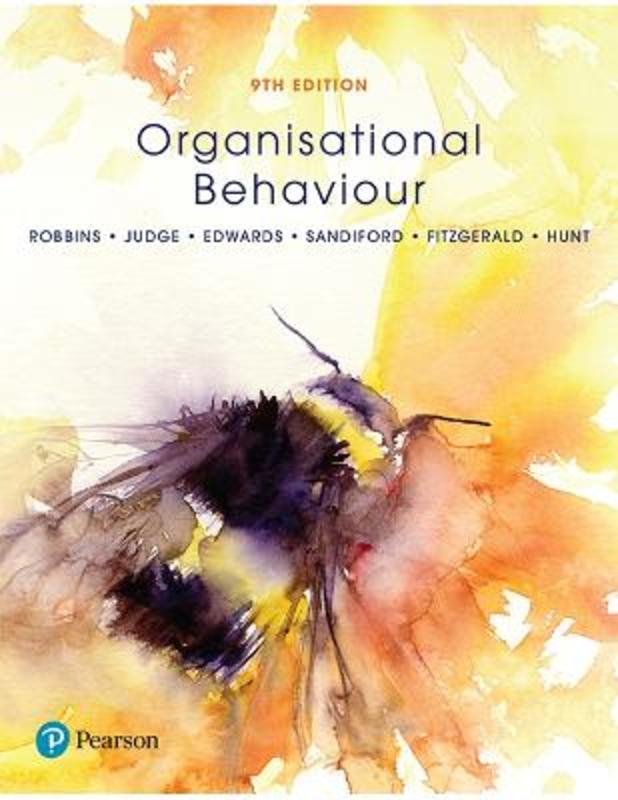Organisational Behaviour by Stephen Robbins - 9781488620683