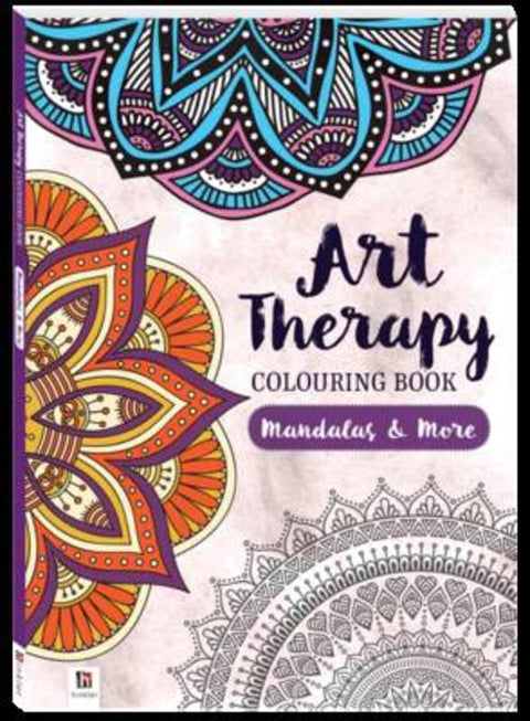 Art Therapy Adult Colouring Book: Mandalas and More by Hinkler Pty Ltd - 9781488929878