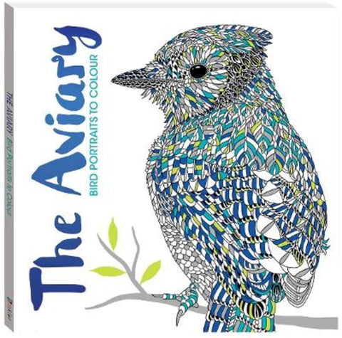 The Aviary Bird Portraits to Colour by Hinkler Pty Ltd - 9781488938566