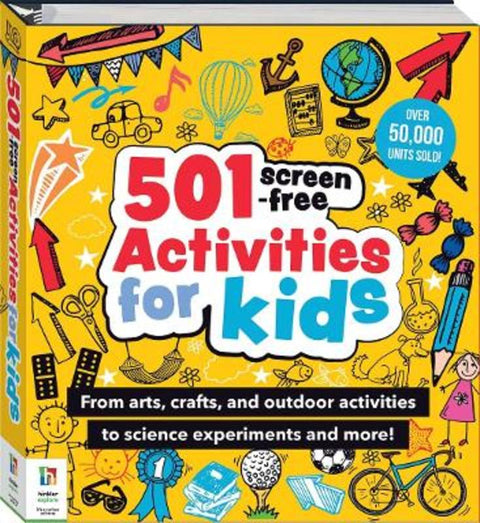 501 Screen-Free Activities for Kids by Hinkler Pty Ltd - 9781488945694