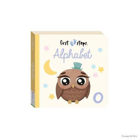 First Steps Alphabet Board Book by Hinkler Pty Ltd - 9781488961694
