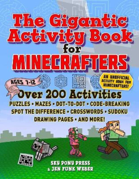 The Gigantic Activity Book for Minecrafters by Jen Funk Weber - 9781510762954