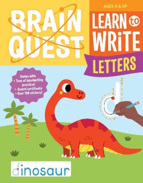 Brain Quest Learn to Write: Letters by Workman Publishing - 9781523516001