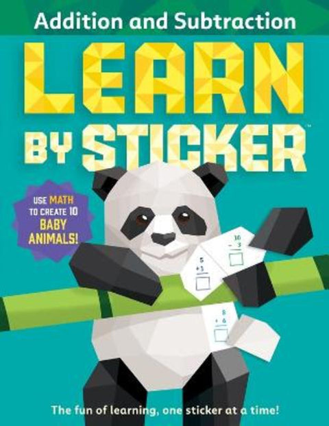 Learn by Sticker: Addition and Subtraction by Workman Publishing - 9781523519781