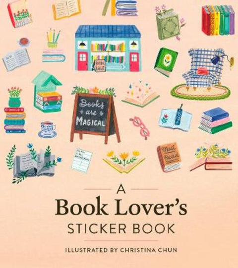 A Book Lover's Sticker Book by Workman Publishing - 9781523527601