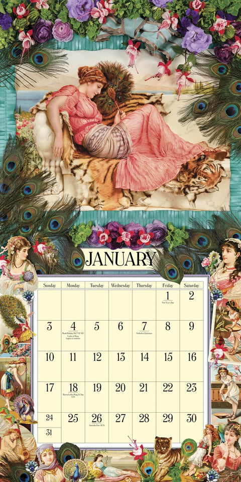 Cynthia Hart's Victoriana Wall Calendar 2027