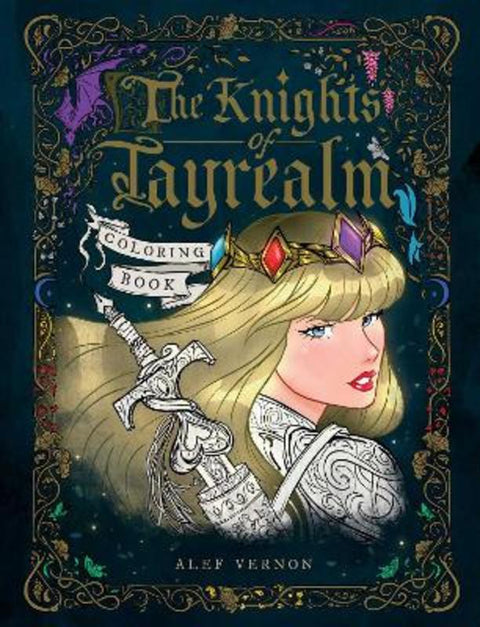 The Knights of Tayrealm Coloring Book by Alef Vernon - 9781524896447