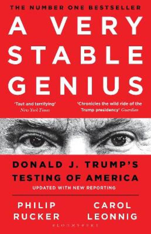 A Very Stable Genius by Carol D. Leonnig - 9781526609090