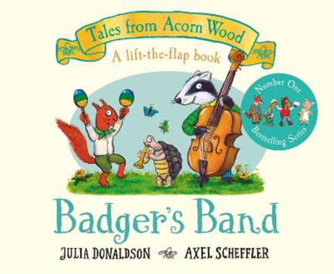 Badger's Band by Julia Donaldson - 9781529034394