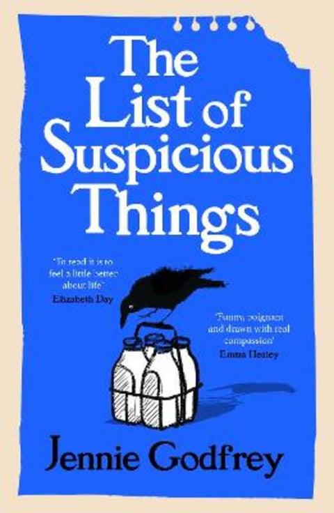The List of Suspicious Things by Jennie Godfrey - 9781529153309