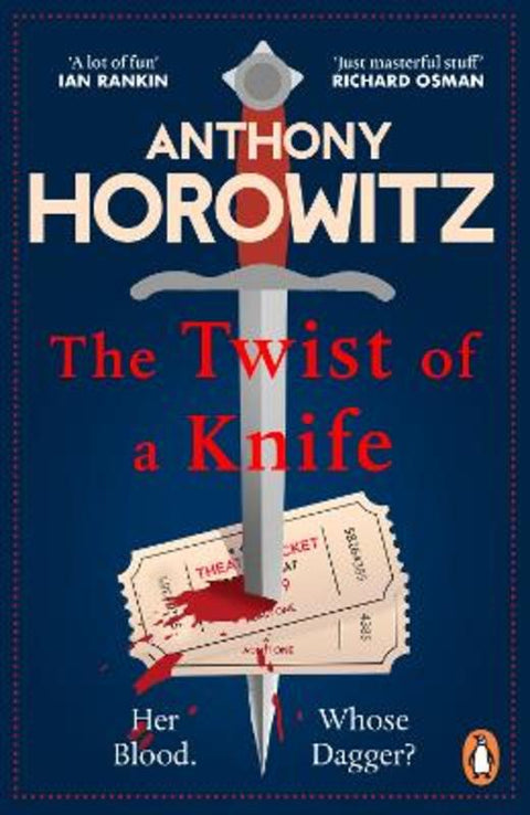 The Twist of a Knife by Anthony Horowitz - 9781529159370
