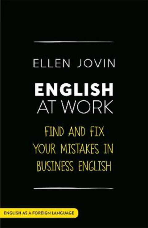 English at Work by Ellen Jovin - 9781529392852