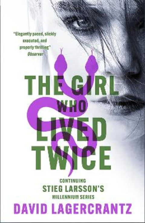 The Girl Who Lived Twice by David Lagercrantz - 9781529432442