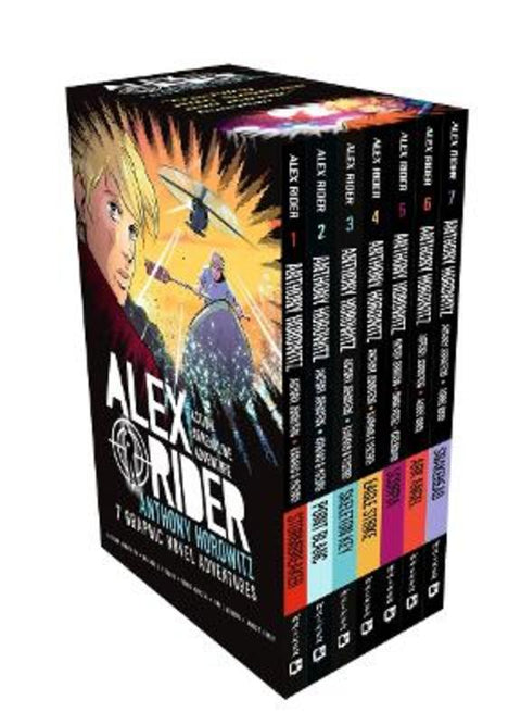 Alex Rider: 7 Graphic Novel Adventures by Anthony Horowitz (Author) - 9781529531510