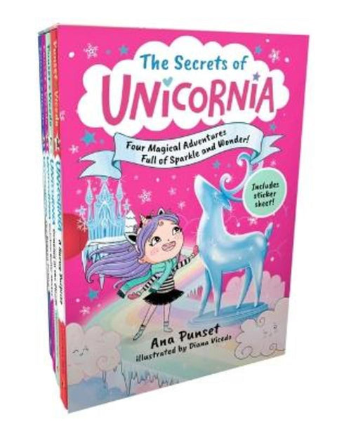 The Secrets of Unicornia: Four Magical Adventures Full of Sparkle and Wonder! by Ana Punset - 9781529537147
