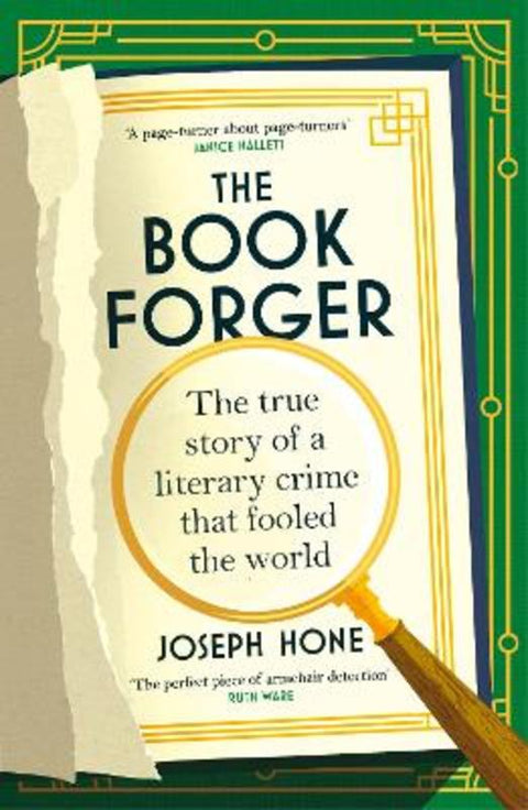 The Book Forger by Joseph Hone - 9781529931440