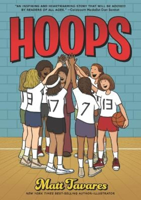 Hoops: A Graphic Novel by Matt Tavares - 9781536231953