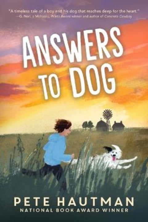 Answers to Dog by Pete Hautman - 9781536244465