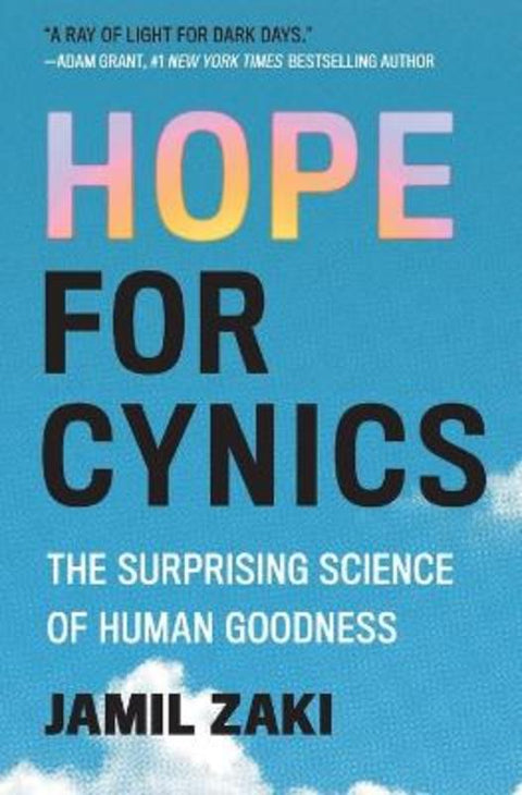 Hope for Cynics by Jamil Zaki - 9781538743072