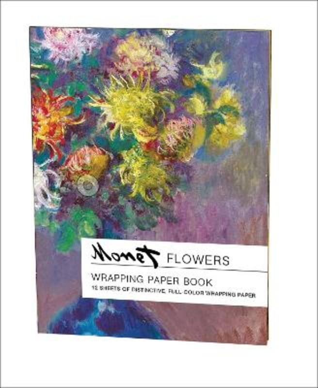 Flowers, Claude Monet Wrapping Paper Book from Claude Monet - Harry Hartog gift idea
