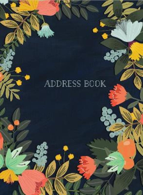 Address Book - Modern Floral Large from Mia Charro - Harry Hartog gift idea