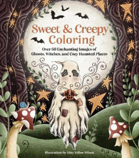 Sweet & Creepy Coloring by Kitty Willow Wilson - 9781631069109