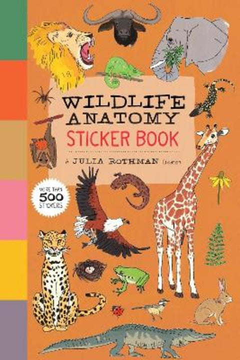 Wildlife Anatomy Sticker Book by Julia Rothman - 9781635868609