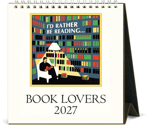 Book Lovers 2027 Desk Calendar