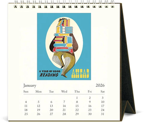 Book Lovers 2027 Desk Calendar