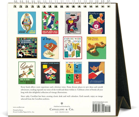 Book Lovers 2027 Desk Calendar