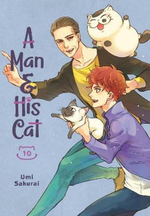A Man and His Cat 10 by Umi Sakurai - 9781646092468