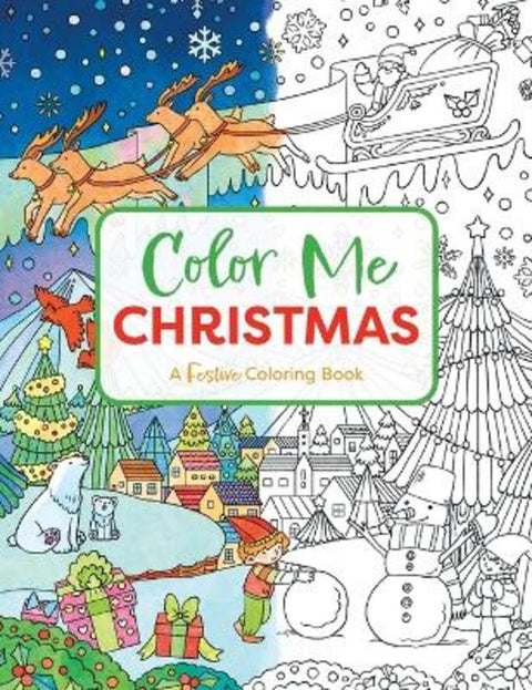 Color Me Christmas by Cider Mill Press - 9781646434428