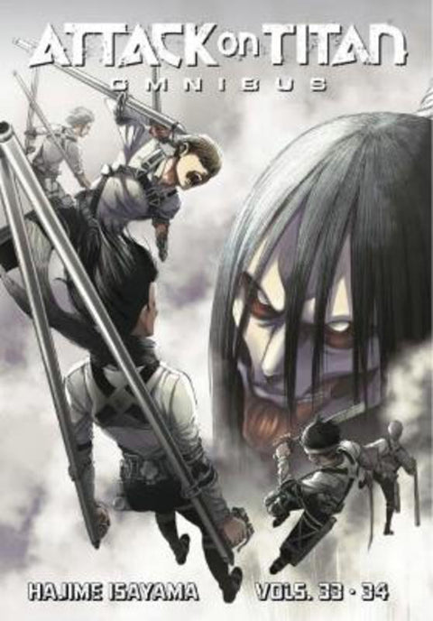 Attack on Titan Omnibus 12 (Vol. 33-34) by Hajime Isayama - 9781646514939