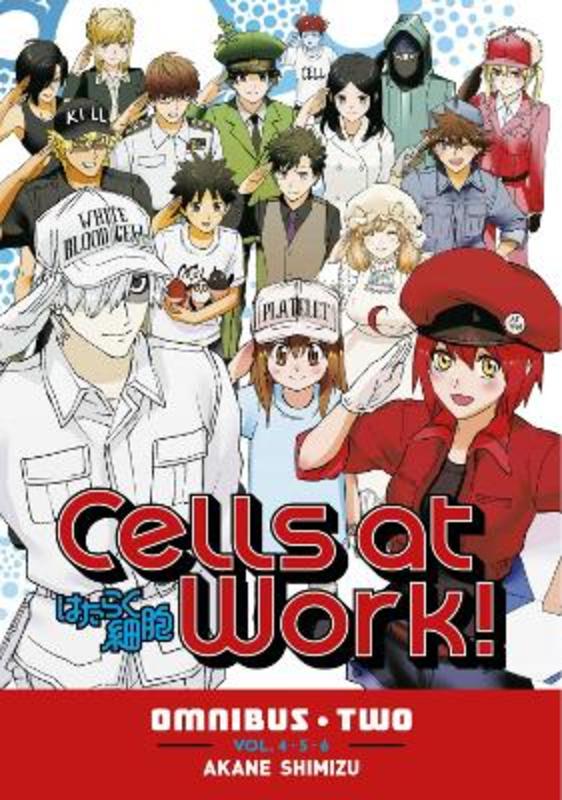 Cells at Work! Omnibus 2 (Vols. 4-6) by Akane Shimizu - 9781646519224