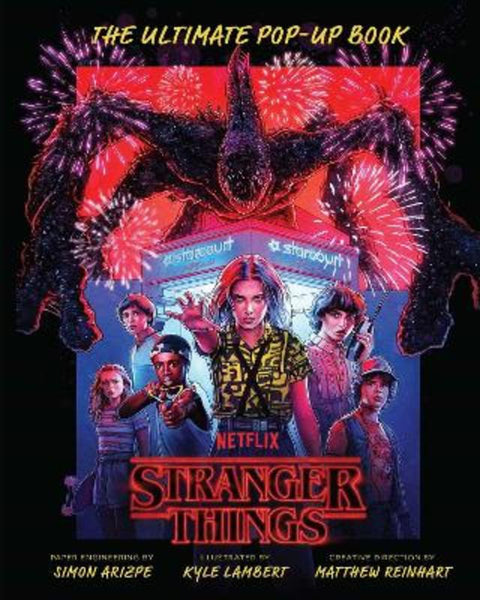 Stranger Things: The Ultimate Pop-Up Book (Reinhart Pop-Up Studio) by Simon Arizpe - 9781647221263