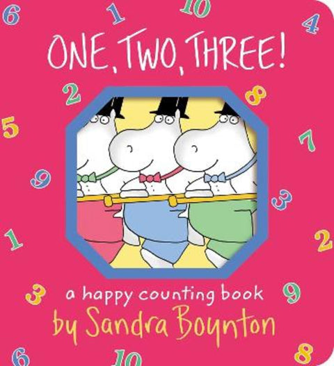 One, Two, Three! by Sandra Boynton - 9781665925082