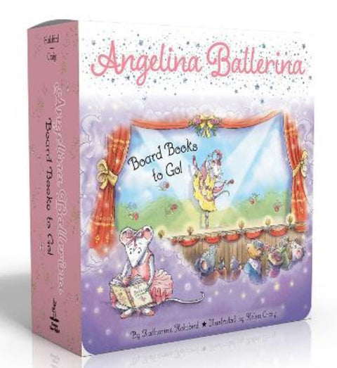 Angelina Ballerina Board Books to Go! (Boxed Set) by Katharine Holabird - 9781665973373