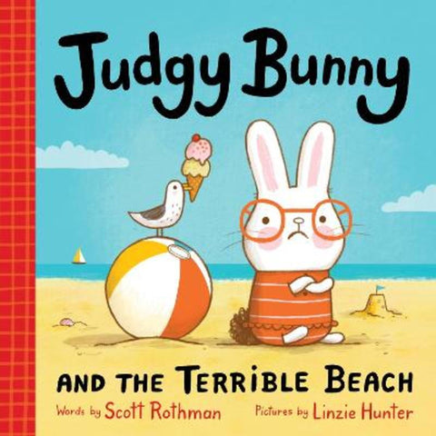Judgy Bunny and the Terrible Beach by Linzie Hunter - 9781728296722